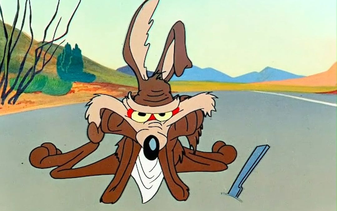 歪心狼追着bb鸟不放,勒个慢动作,跑起来是相当的恶