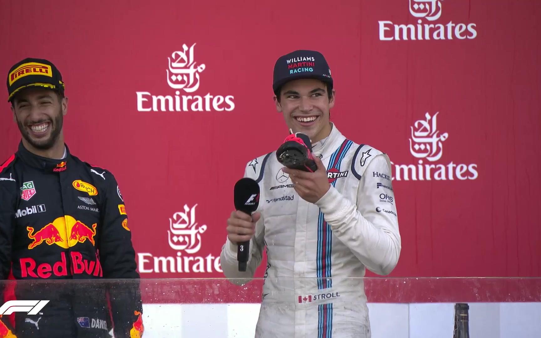 f1历史课斯特罗尔难忘的2017阿塞拜疆大奖赛