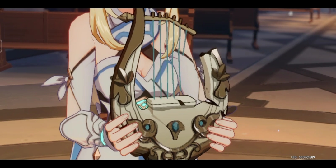 初遇芭芭拉,破损的天空之琴以及女士登场._手机游戏热门视频