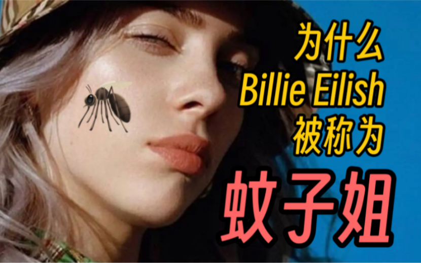 如何向外国朋友解释碧梨“蚊子姐”的由来?|Billie Eilish哔哩哔哩bilibili