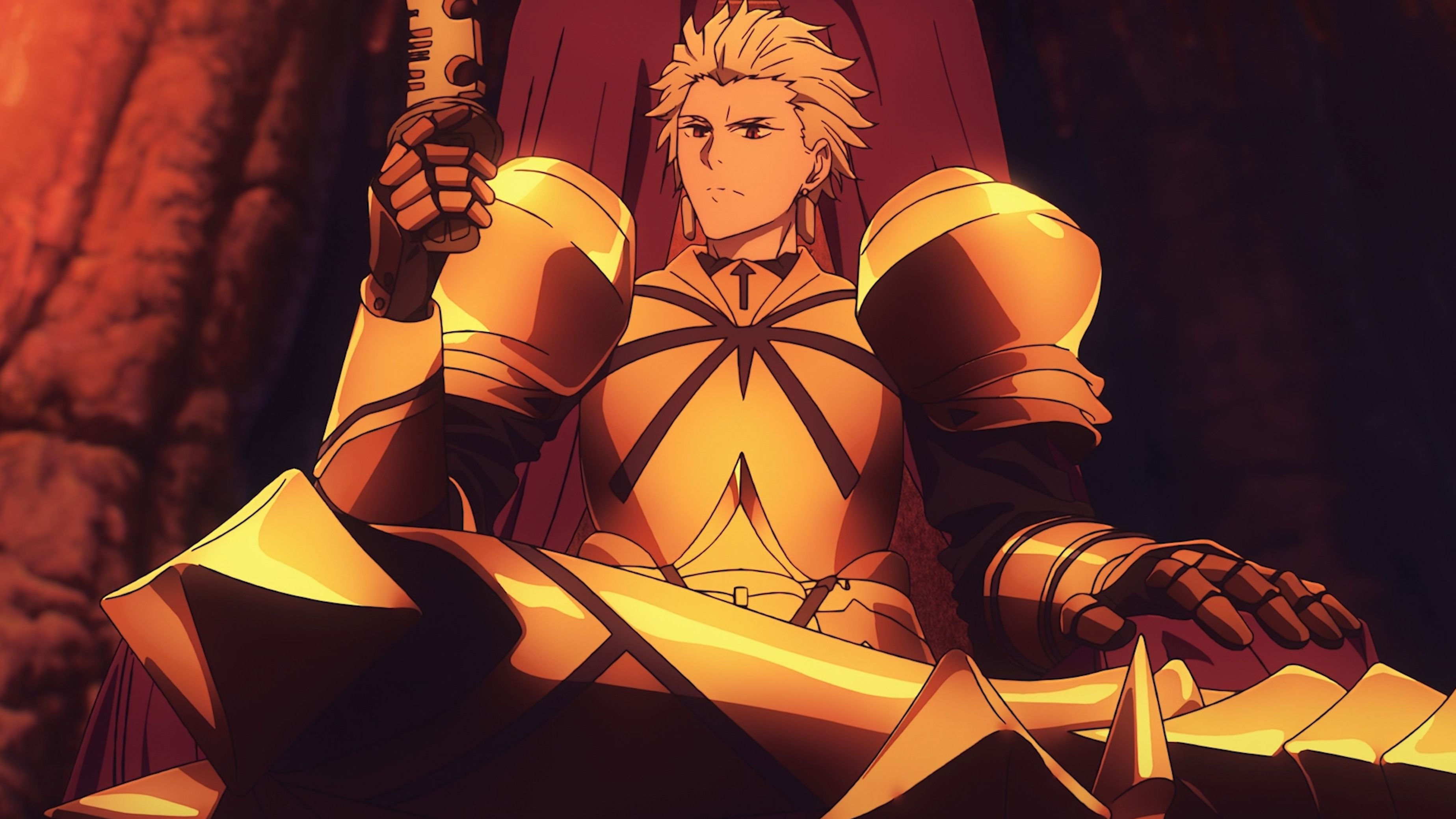 【fate】雪原市聖盃戰爭 金閃閃王之財寶火力全開!