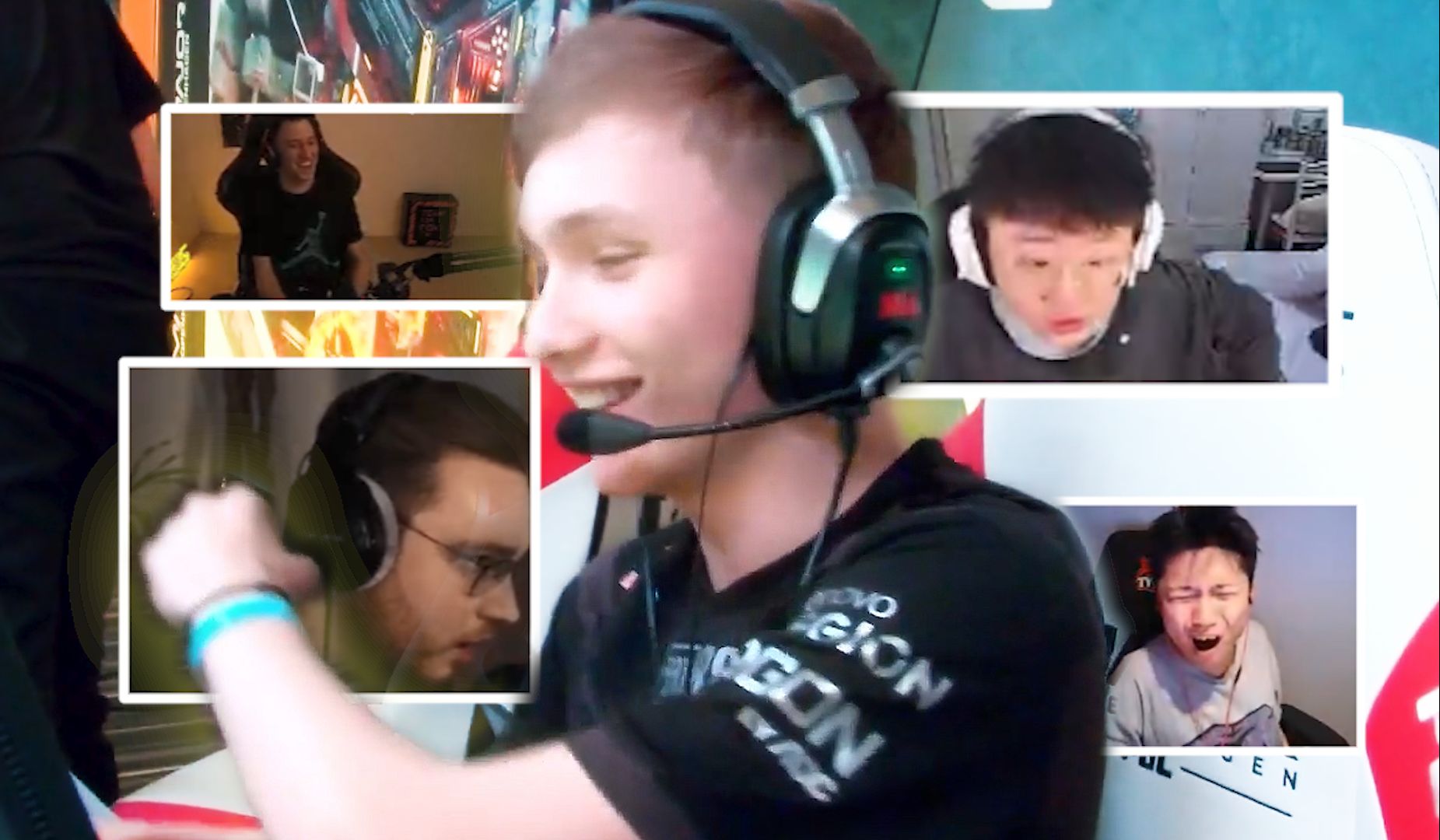 国内外各主播对m0nesy离谱甩狙残局1v3四杀的反应!