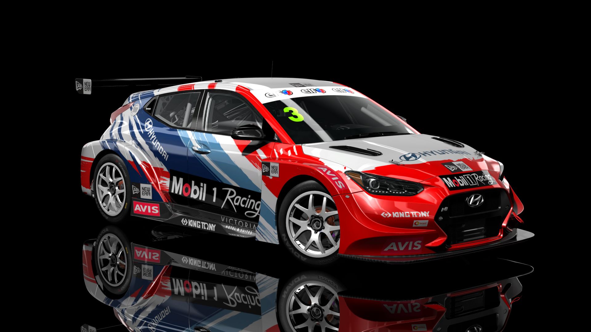 ac车辆mod现代hyundai veloster n tcr赛车