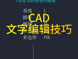 Скачать видео: CAD文字编辑技巧