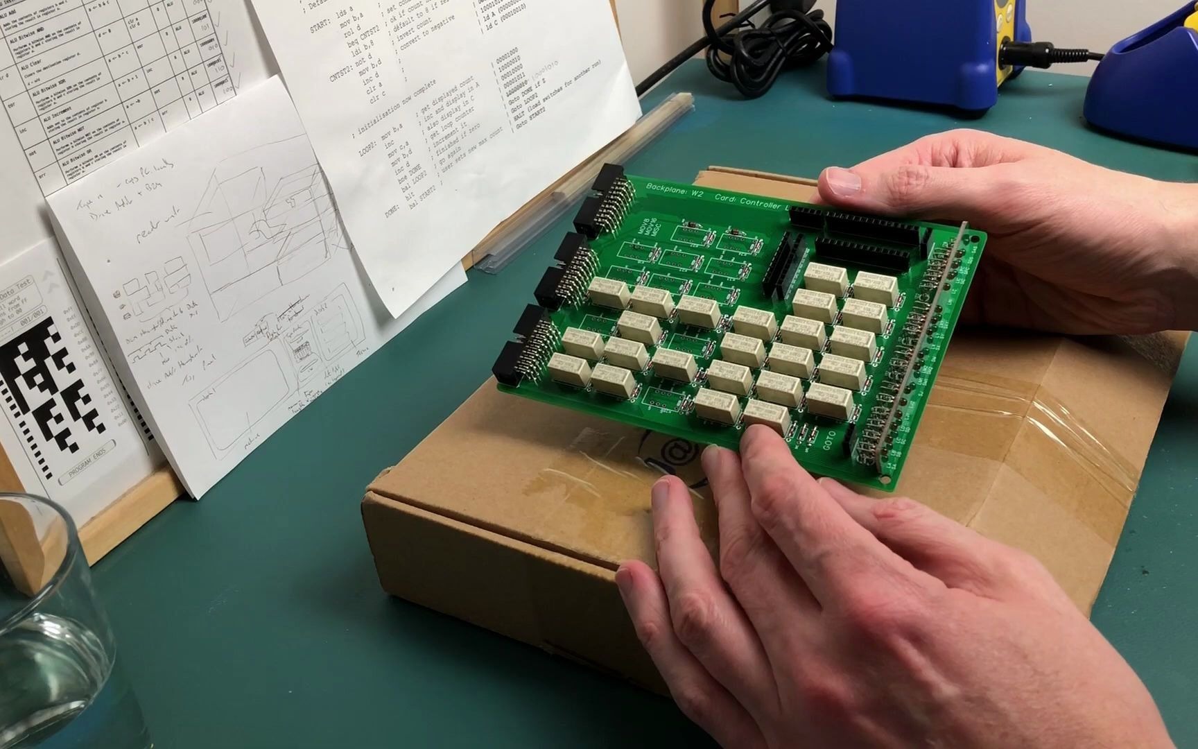 44.继电器计算机-控制器上板卡