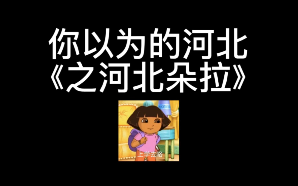 河北的特产之一:朵拉头哔哩哔哩bilibili