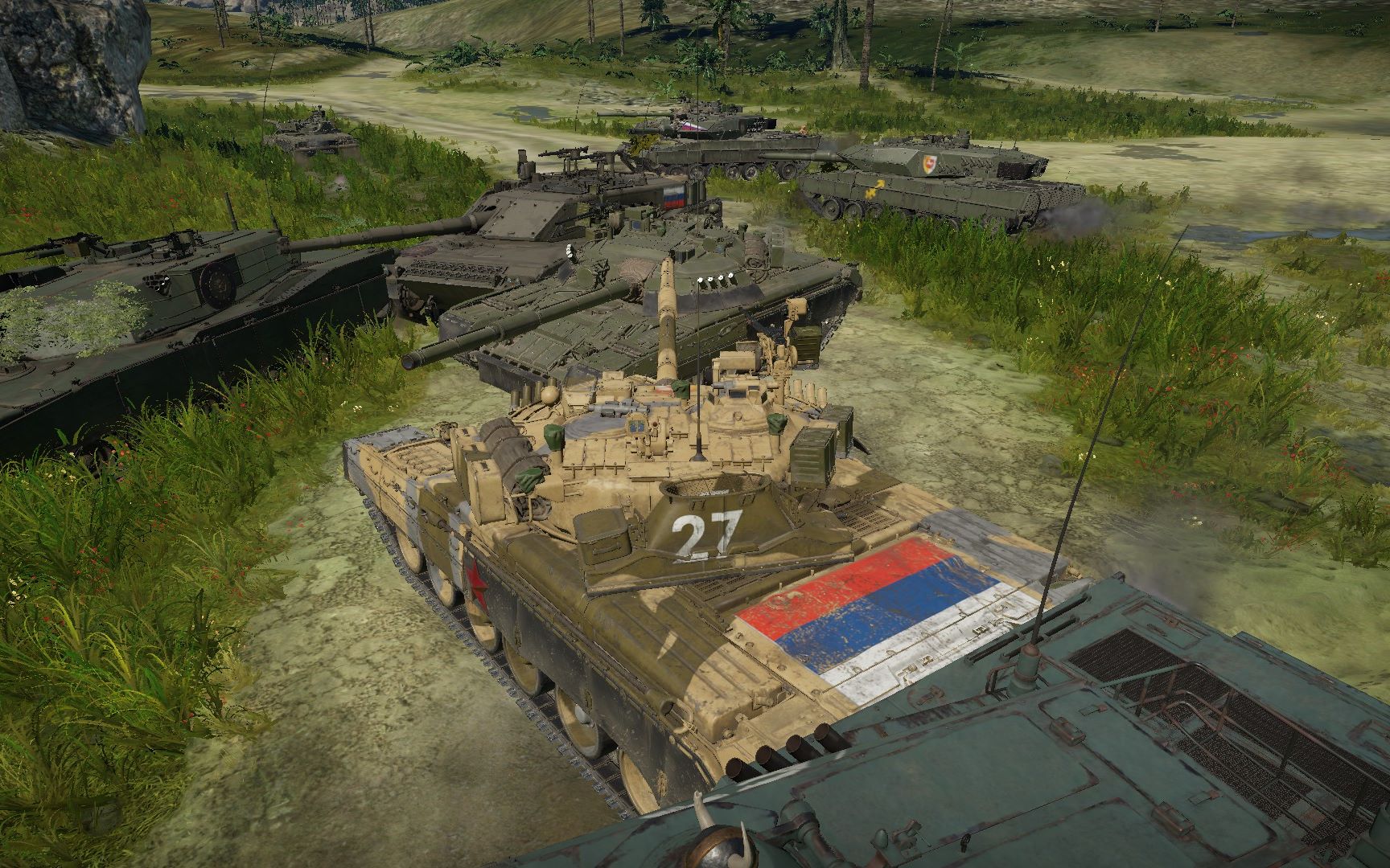 炼狱t80u主战坦克t80b主战坦克66