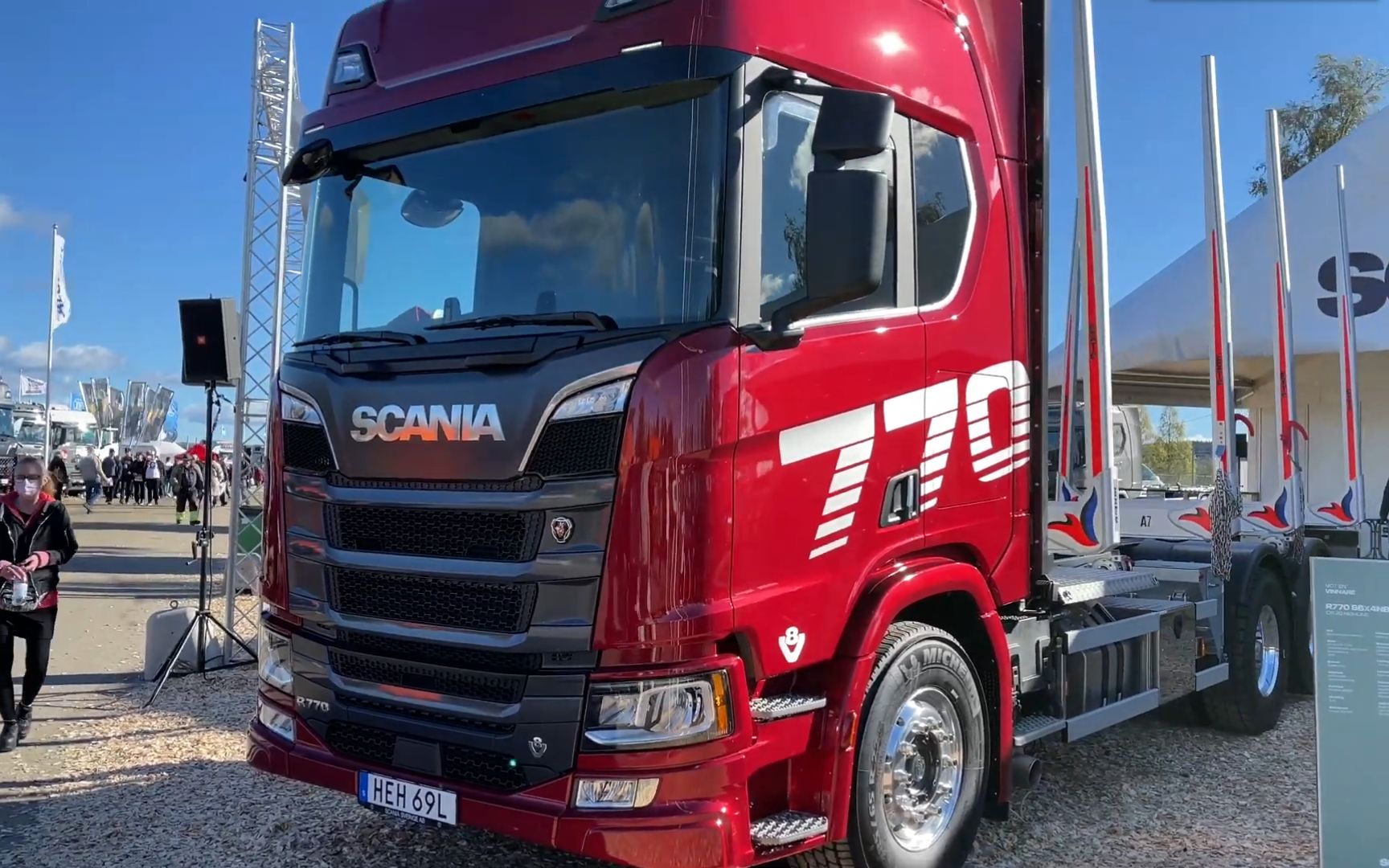 斯堪尼亚scaniar770 v8
