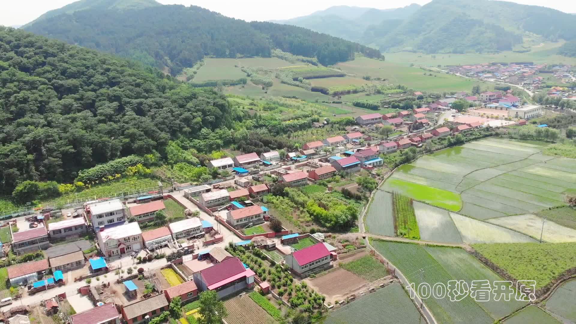 100秒看辽宁铁岭开原——航拍辽宁开原黄旗寨白鹭洲风景区哔哩哔哩bilibili