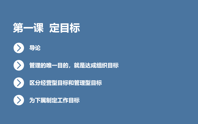 [图]新任管理者-公司战略的执行者-定目标