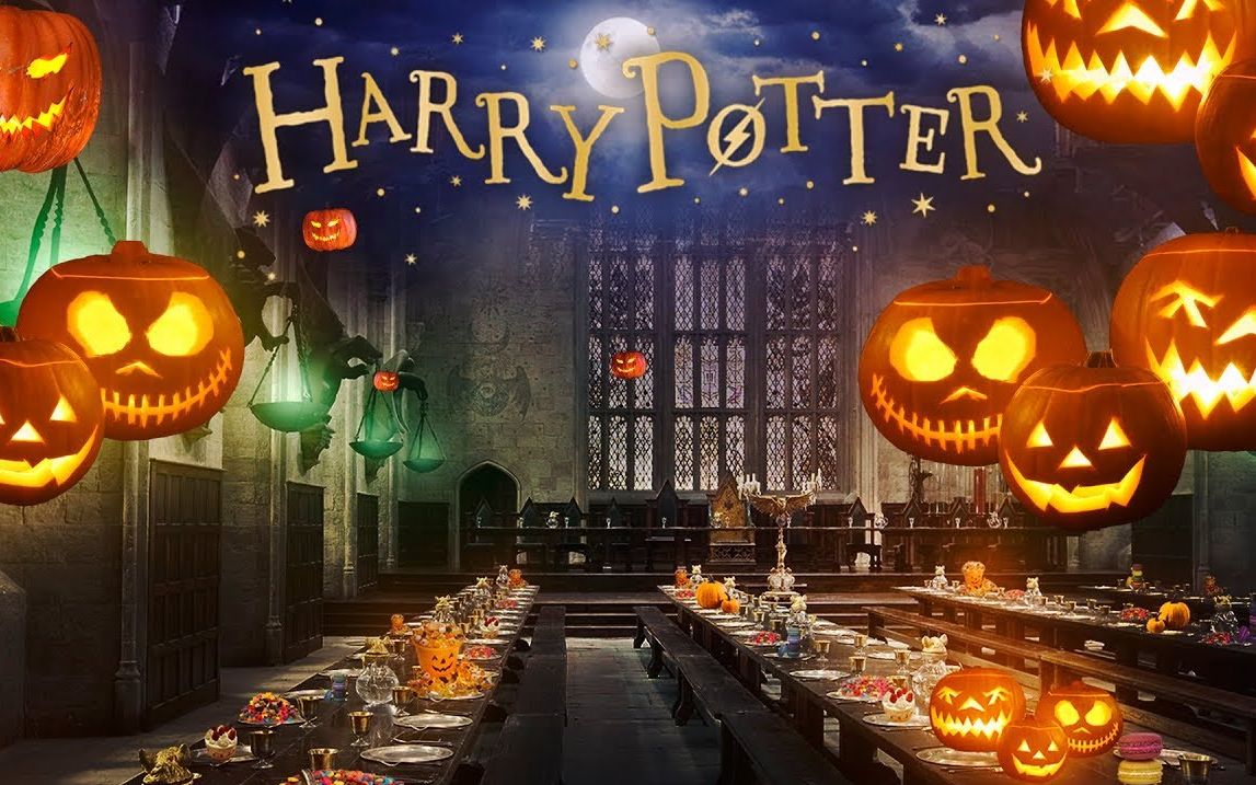 73哈利波特白噪音73万圣节在霍格沃茨大礼堂举行盛