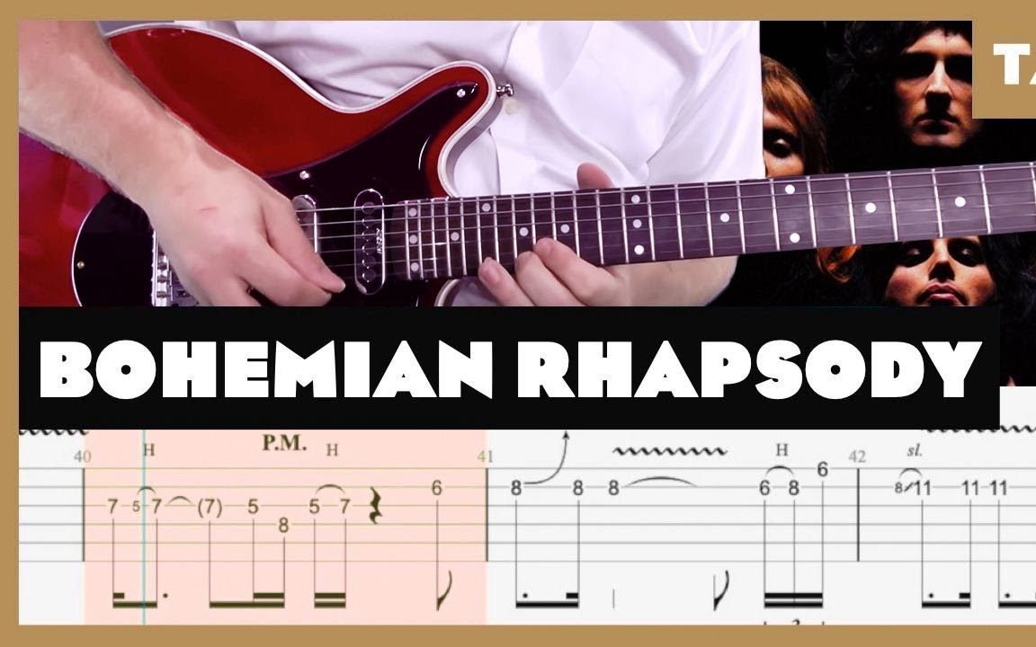 [图]【教学】听哭！带谱教学皇后乐队 Bohemian Rhapsody (Queen)