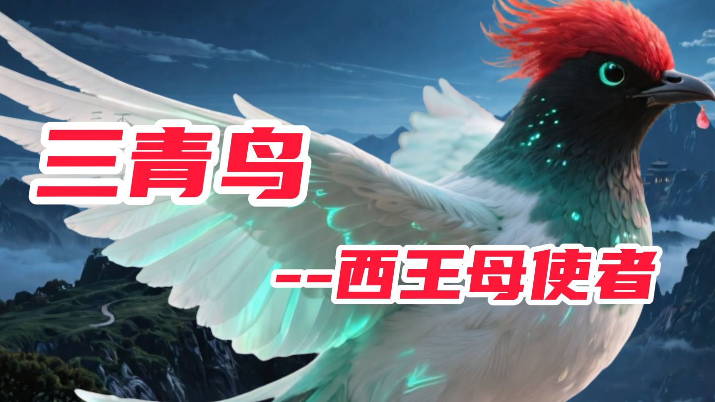 山海经人神篇：三青鸟--西王母使者