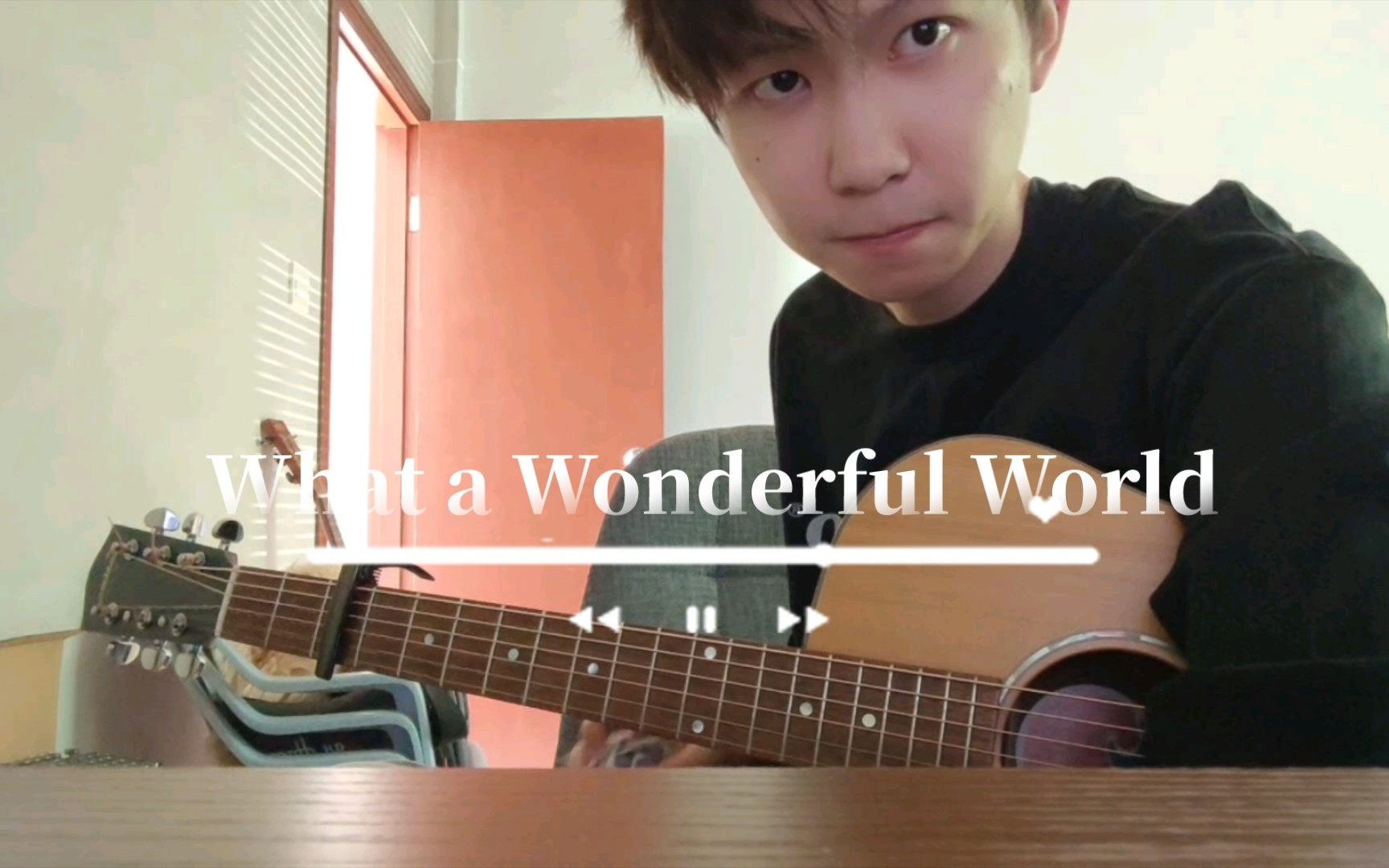 [图]What a Wonderful World 吉他乱弹一下