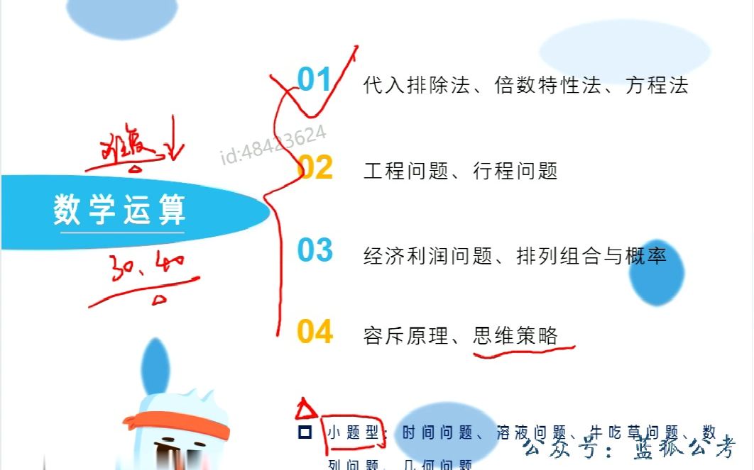 [图]银行春招系统班行测（理论攻坚）-数学运算1_01