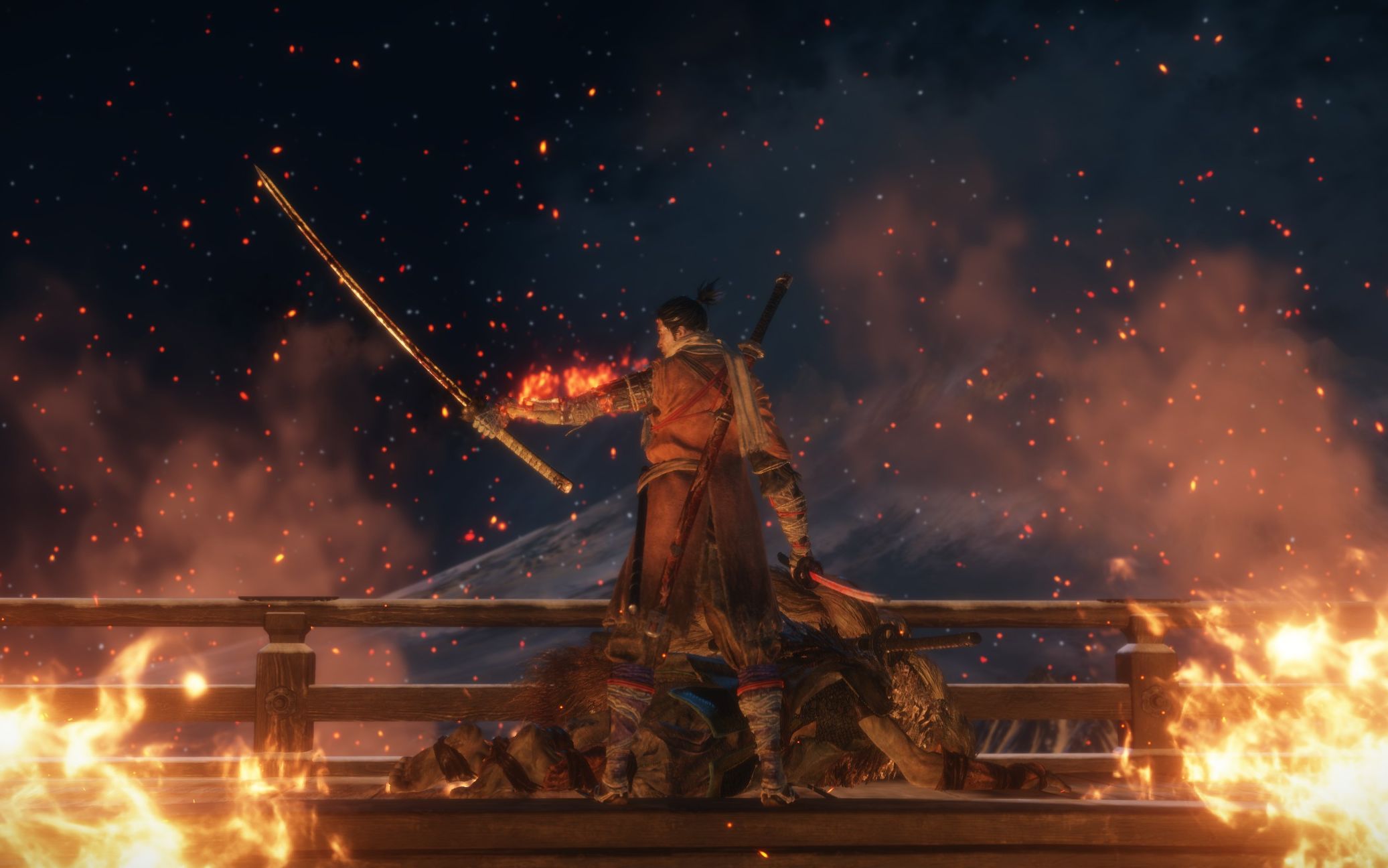 【只狼】二周目苦难模式 | 修罗结局永真 苇名一心连战3分26秒