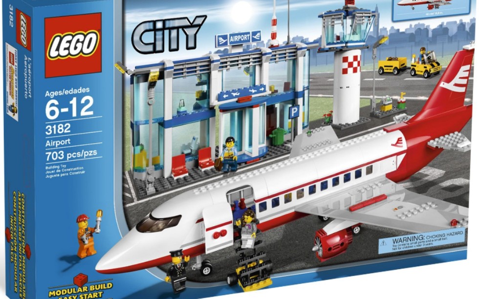 乐高 城市 3182 飞机场 速组评测