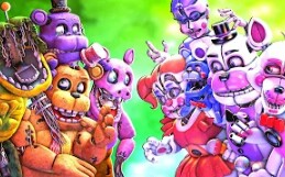 [图][SFM FNaF] Withered Melodies vs 姐妹地点