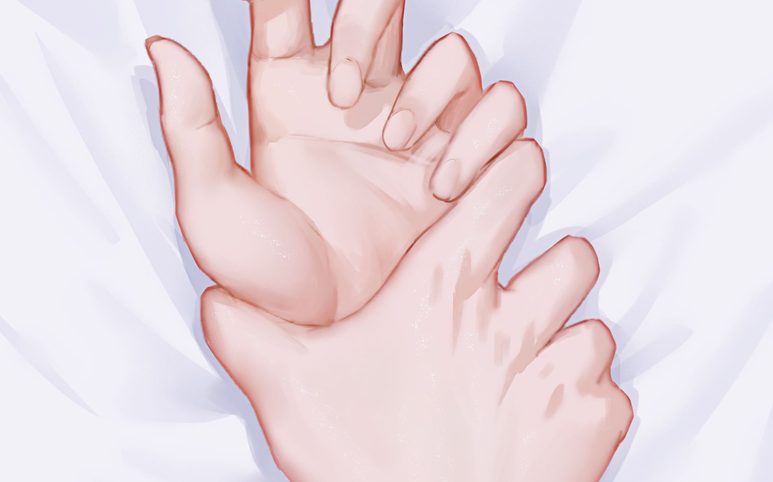 【板绘】手在挣扎的时候是什么样子的 ,这下学会了~~_哔哩哔哩 (゜-゜