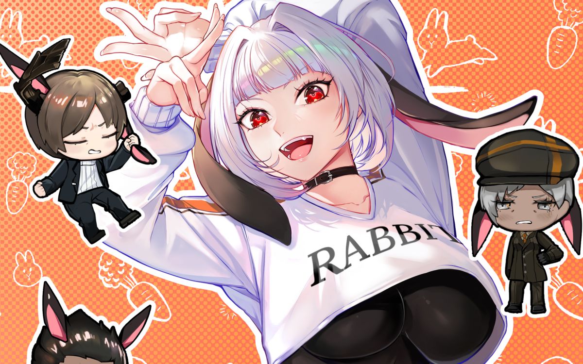 【考据】兔子队长--阿缪 兔兔这么可爱,怎么能不看看兔兔?