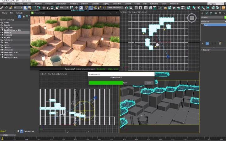 设计中最流畅的chaos vantage实时渲染器,有多流畅不用我多说,直接看