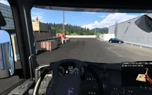 Descargar video: Euro Truck Simulator 2 自动档逻辑也会出问题，中间切手动