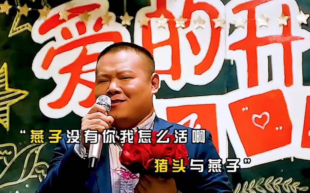 "从你的全世界路过 "燕子没有你我怎么活啊