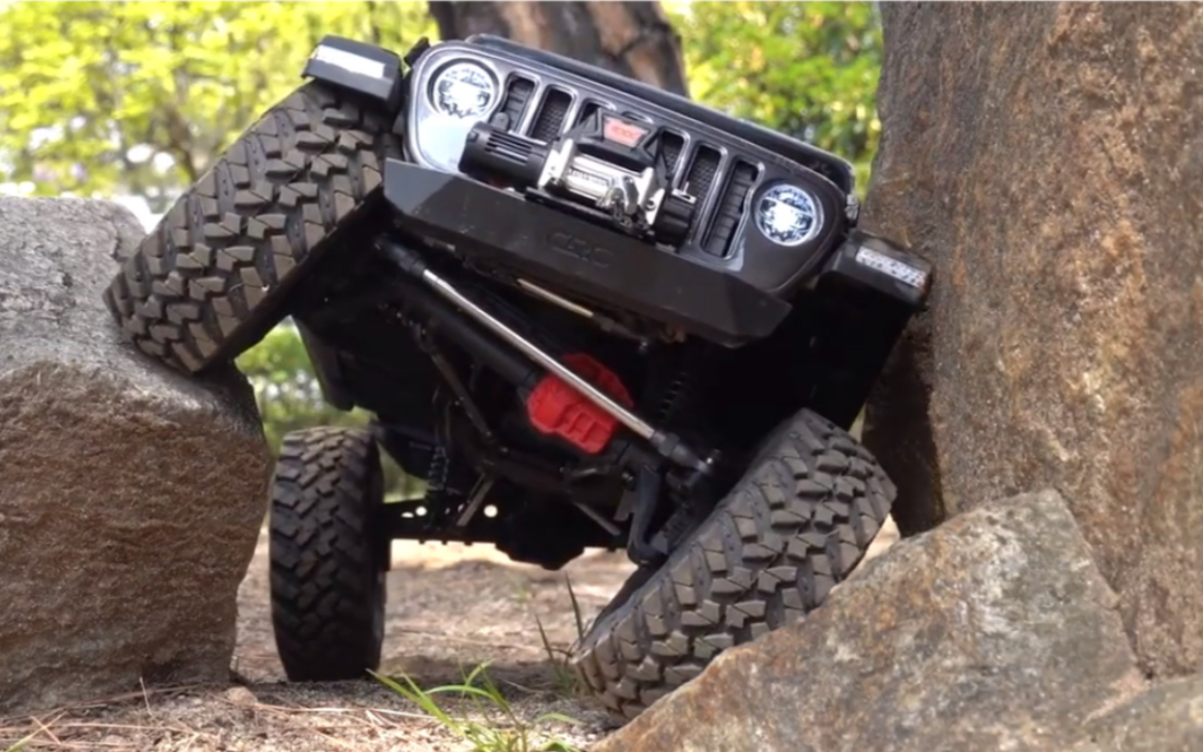 scx10三代 攀爬性能展示_哔哩哔哩_bilibili