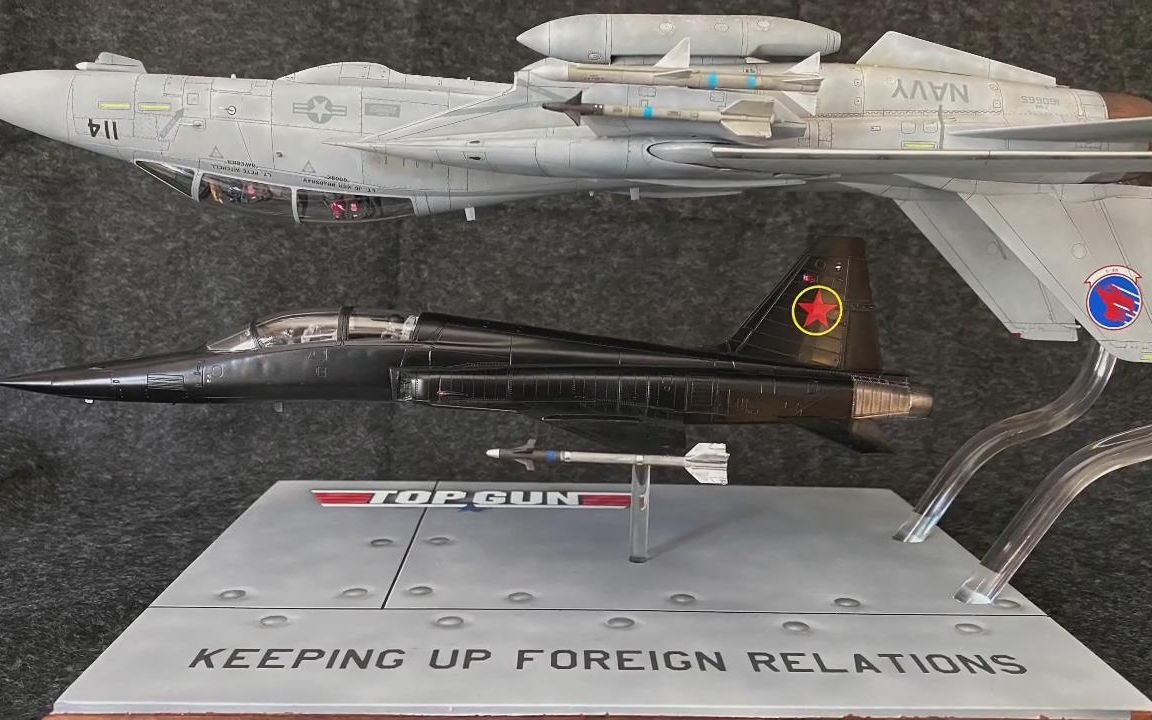 [图]1/48 Scale Top Gun 壮志凌云名场面 模型场景