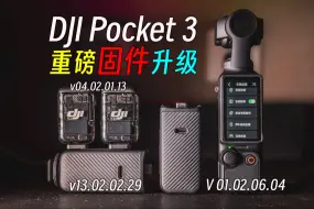 Tải video: 4K120支持10bit色深 加入机身备份音轨 DJI OSMO Pocket 3发布后一个月的重磅固件升级！