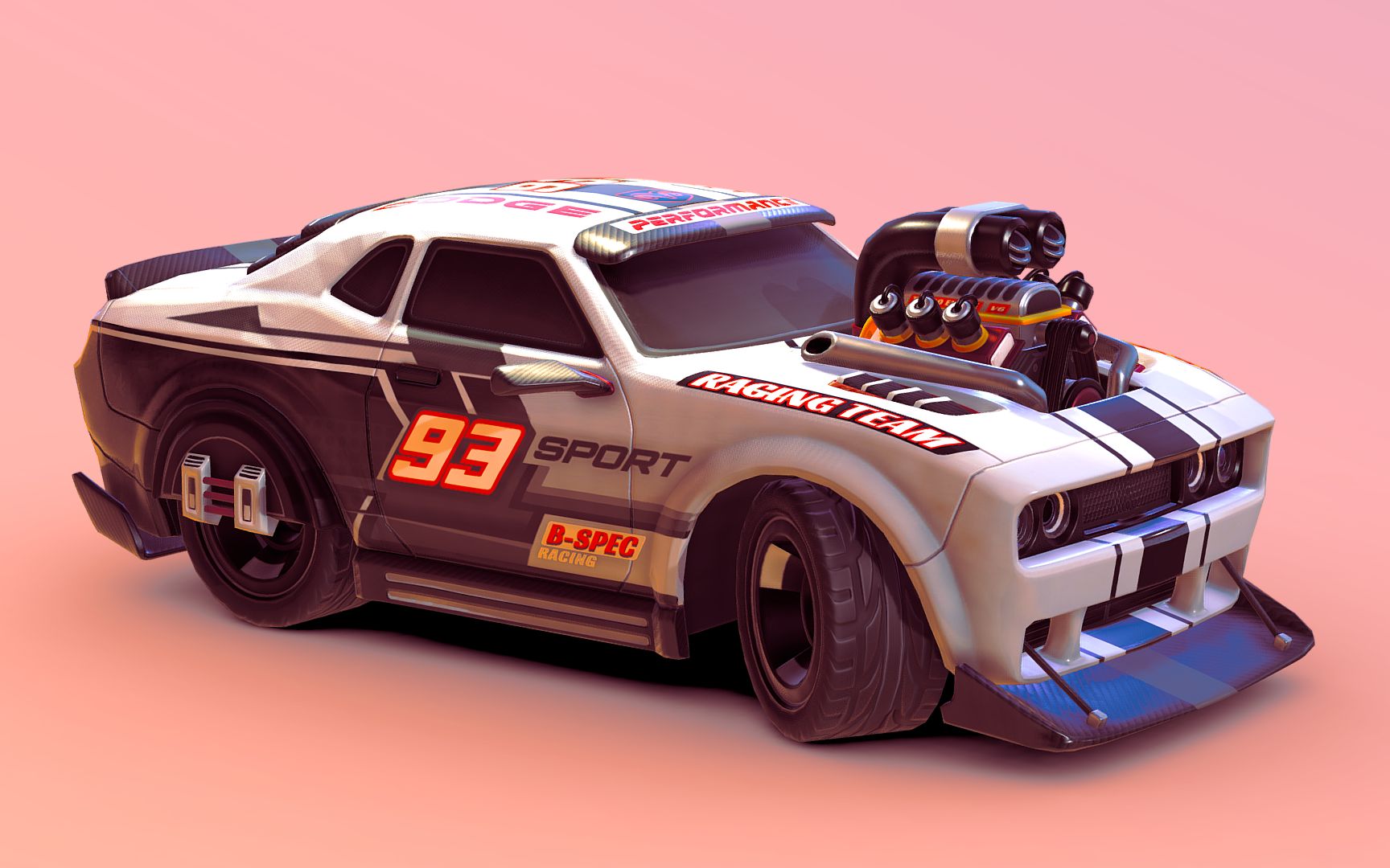 maya赛车模型制作过程maya汽车模型制作教学maya建模教学