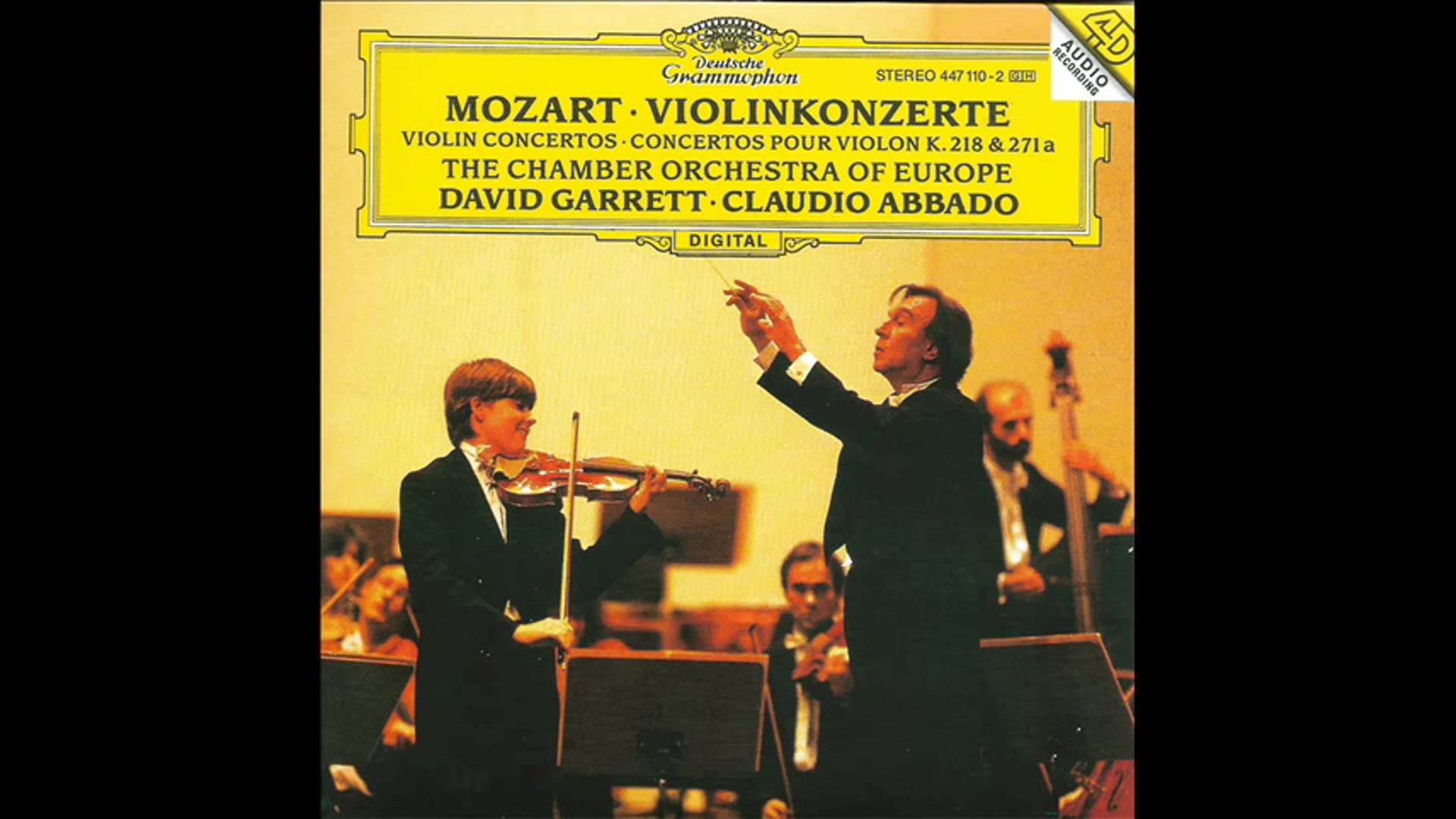 [图]Claudio Abbado，David Garrett - Mozart Violin Concertos KK 271 a &  218，Sonata fo