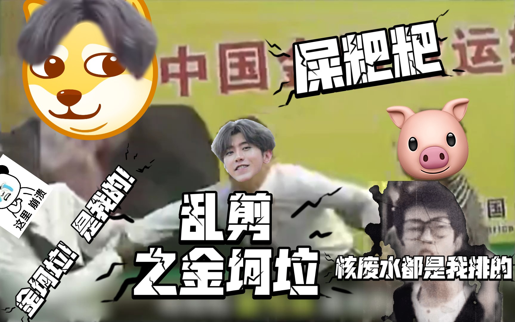 乱剪鬼畜金坷垃