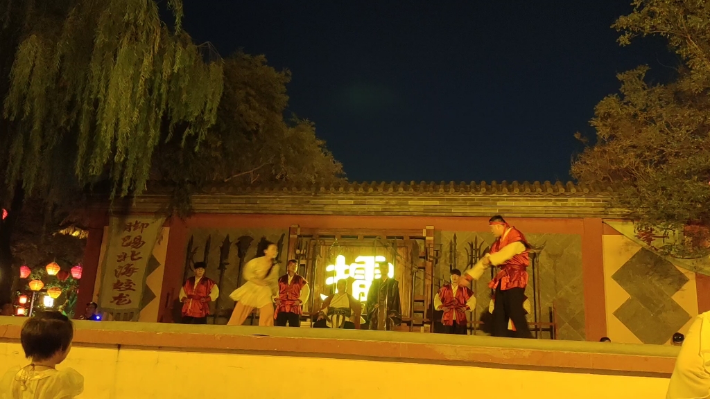 开封清明上河园景区--燕青打擂