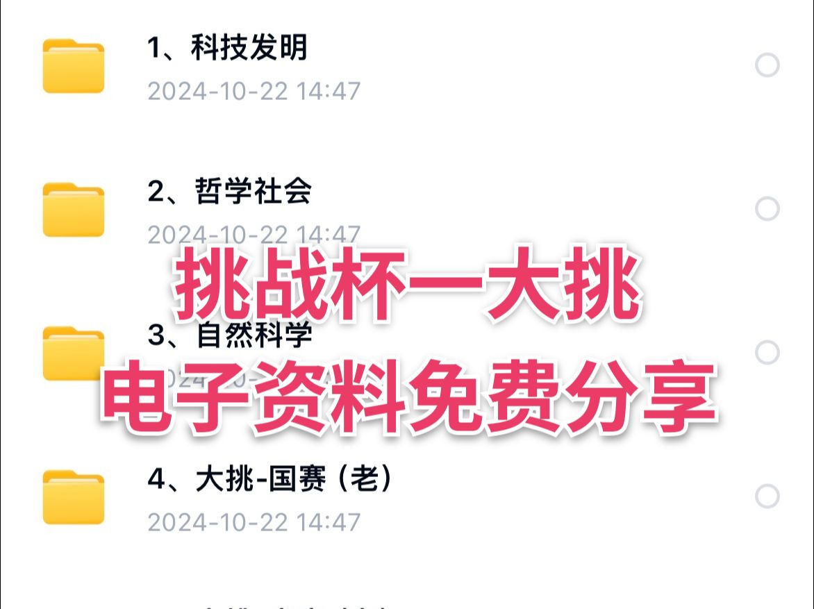 无偿分享2025年挑战杯 (大挑) 全国大学生课外学术科技作品竞赛省国奖案例资料包!!!哔哩哔哩bilibili