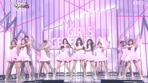 少女时代 Mr Mr 舞台 少女时代 Mr Mr 舞台