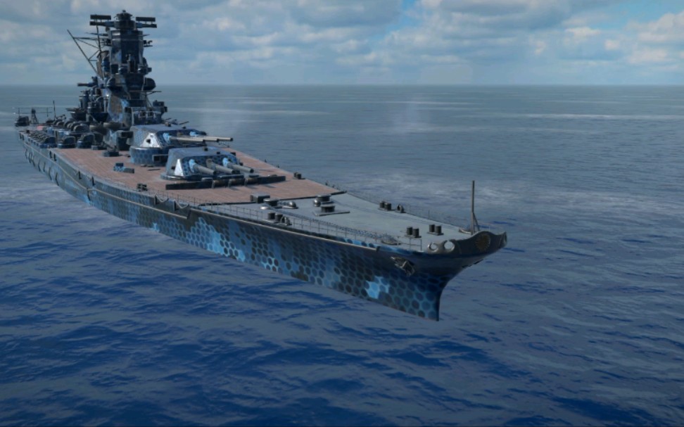 现代战舰 4k高清 近距离欣赏 大和号_网络游戏热门视频