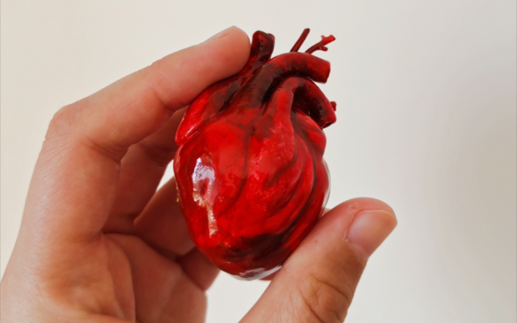 石塑粘土,心脏盒子