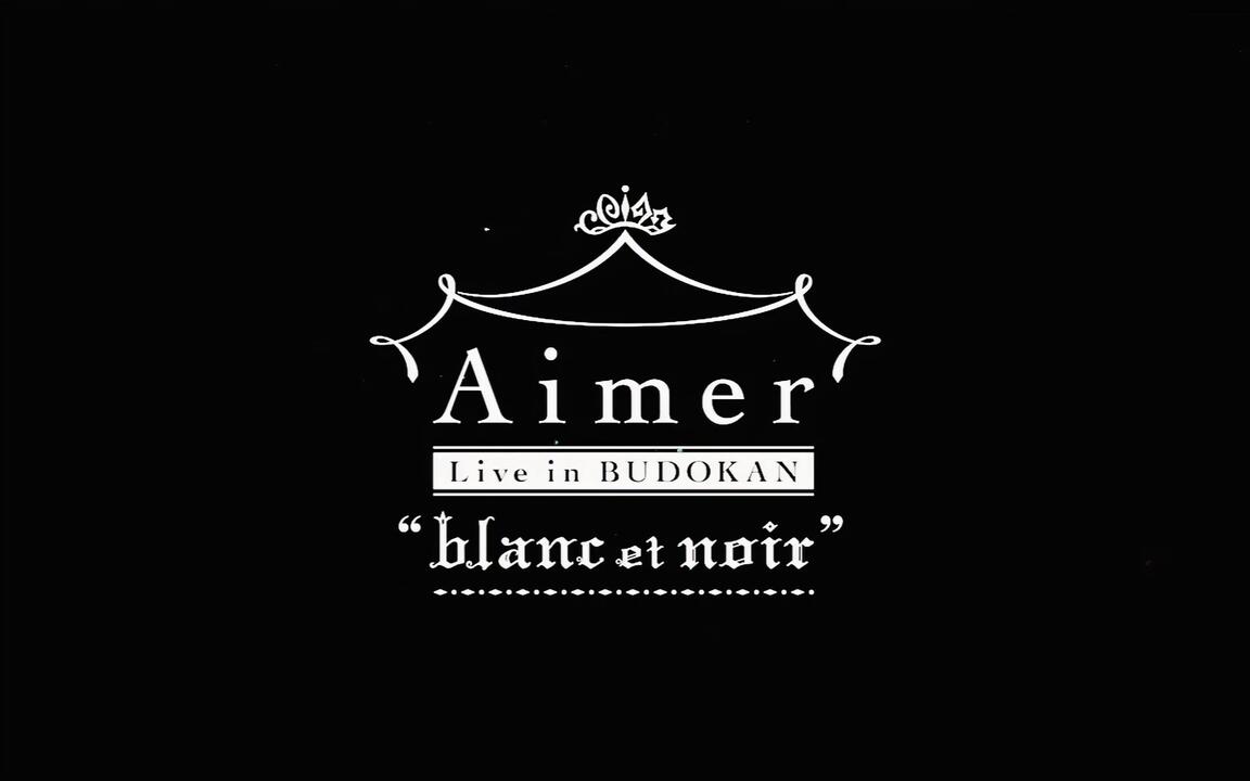 Aimer 武道館ライブ blanc et noir Tシャツ