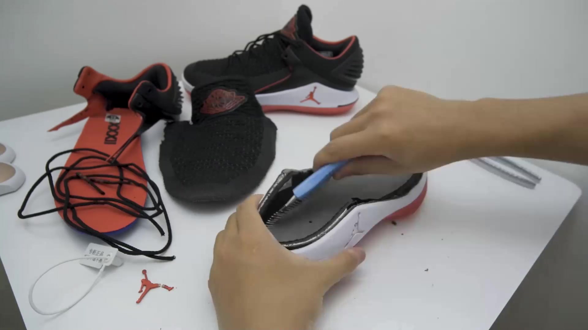 莆田aj32暴力横切拆解!