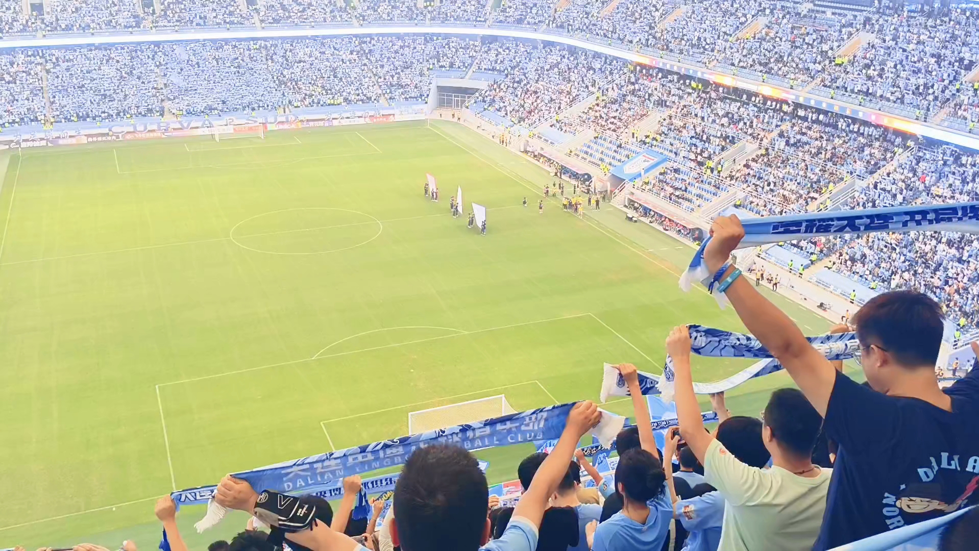 足球城 大连 #梭鱼湾球场 #大连英博 #中甲联赛