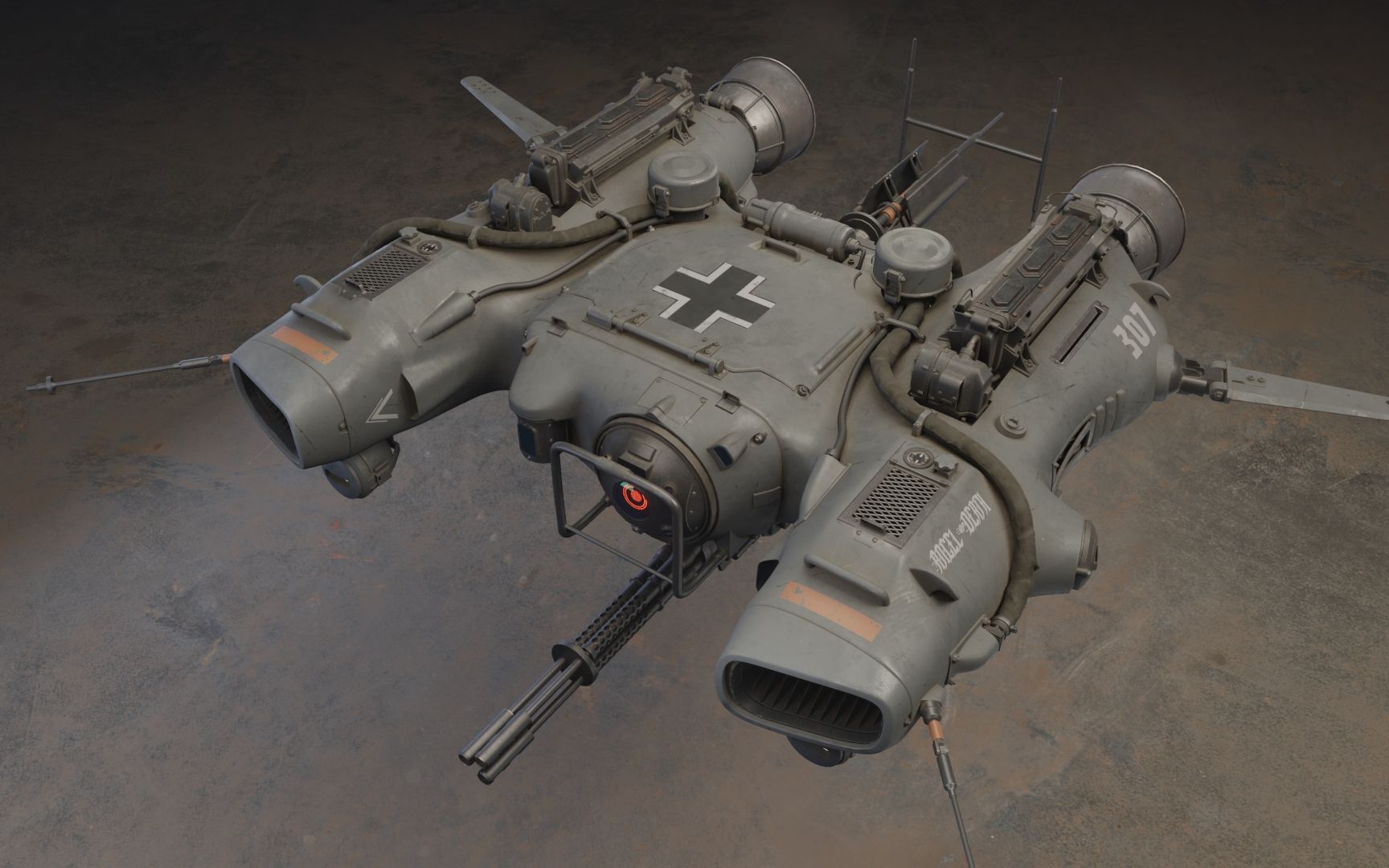 架空二战设计(德军无人机)