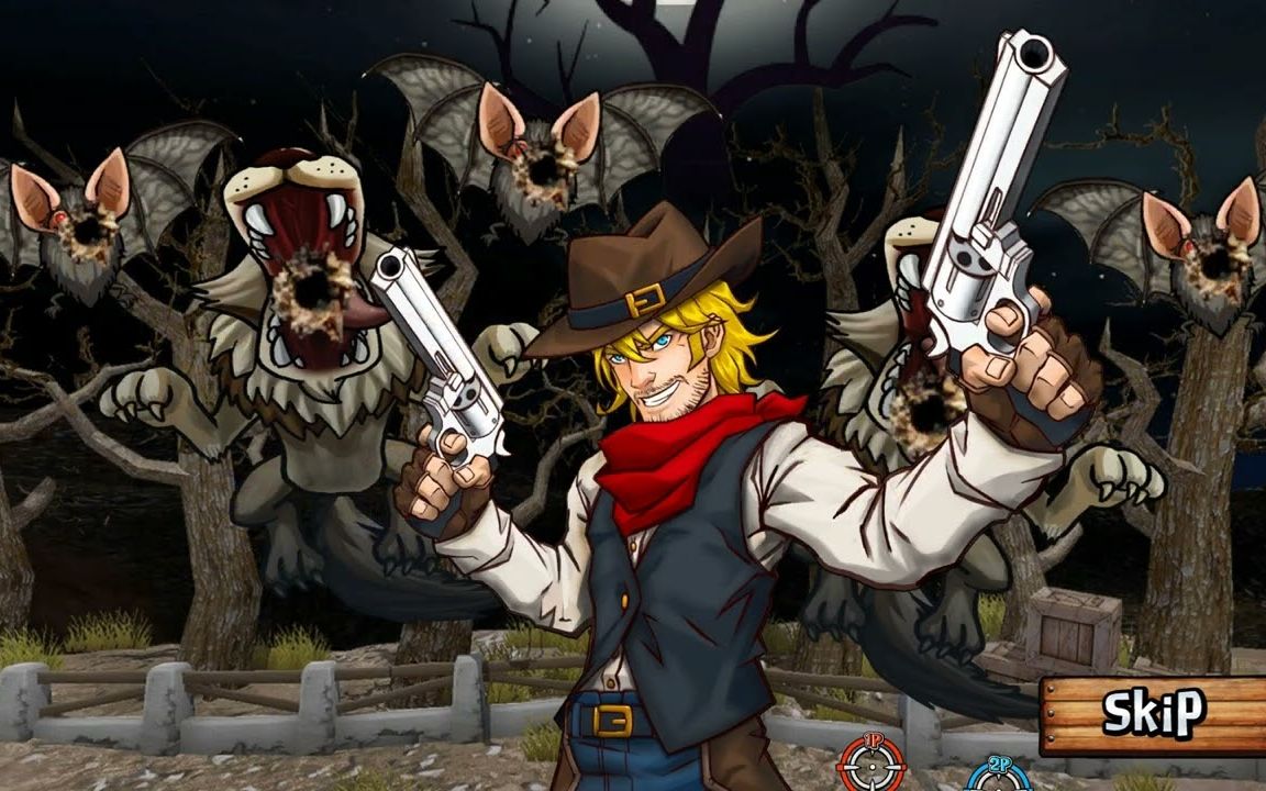 【光枪游戏】狂野西部枪战 超清双人通关