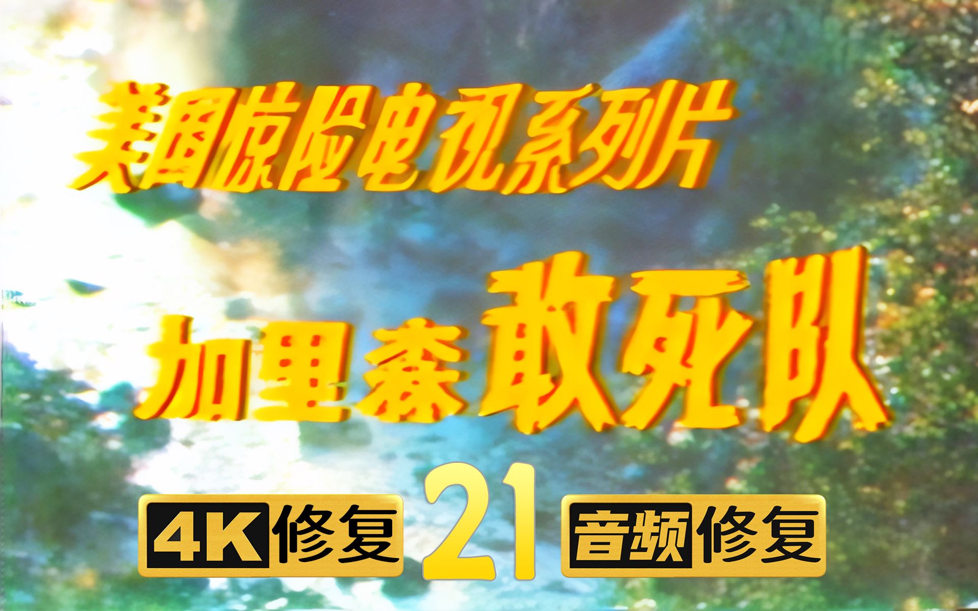 [图]【4K修复】加里森敢死队 21 逃离恐怖 1967年