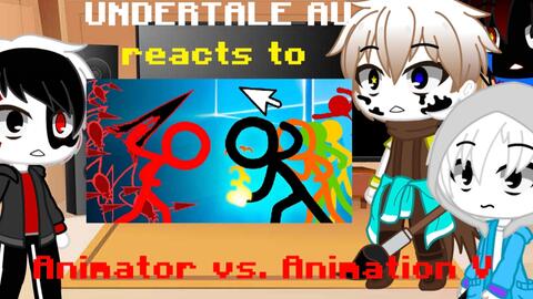 Stickman react to Animator vs Animation I, Part 5, (Unoriginal), Short-GCRV