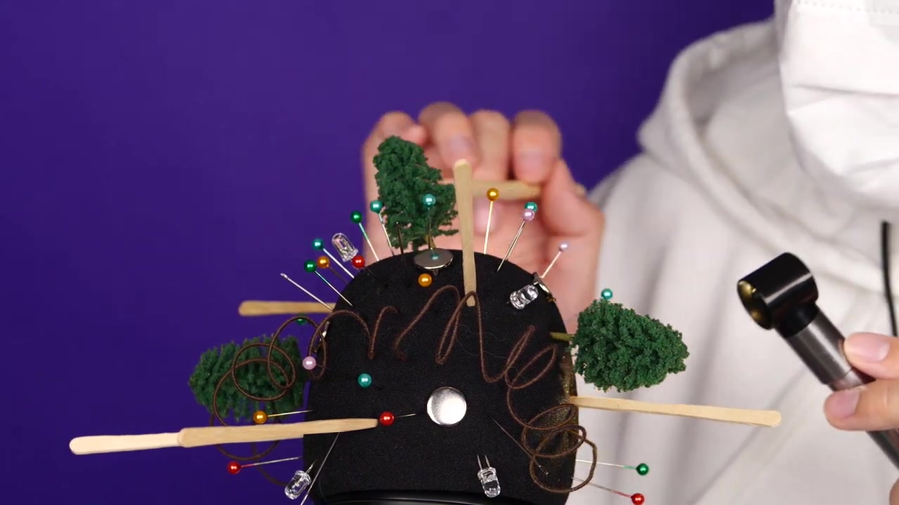 【gibi】助眠 | removing pointy objects / cleaning up the mic