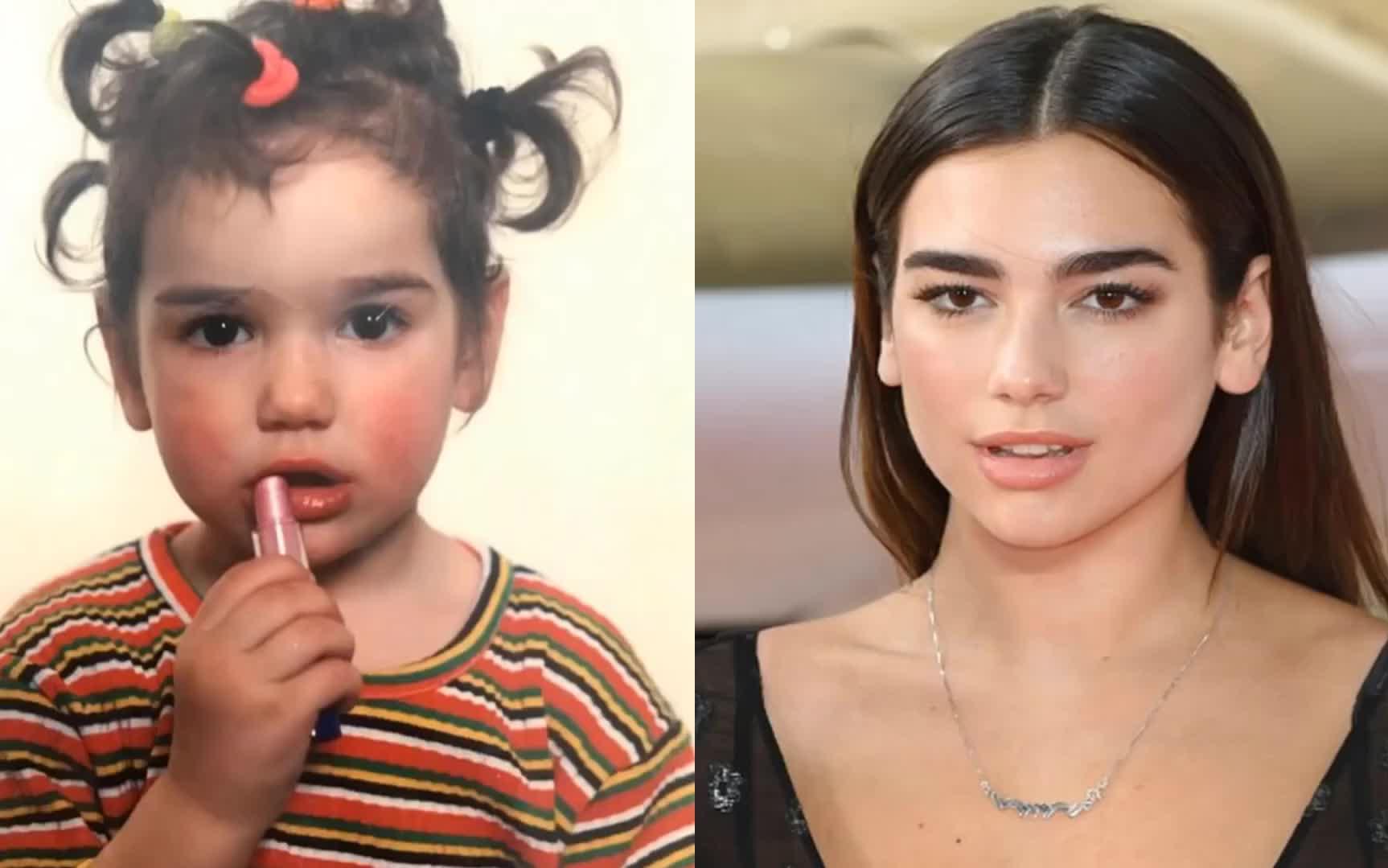 dualipa从小到22岁啪姐一直都是那么美让我们来看看啪姐长大历程