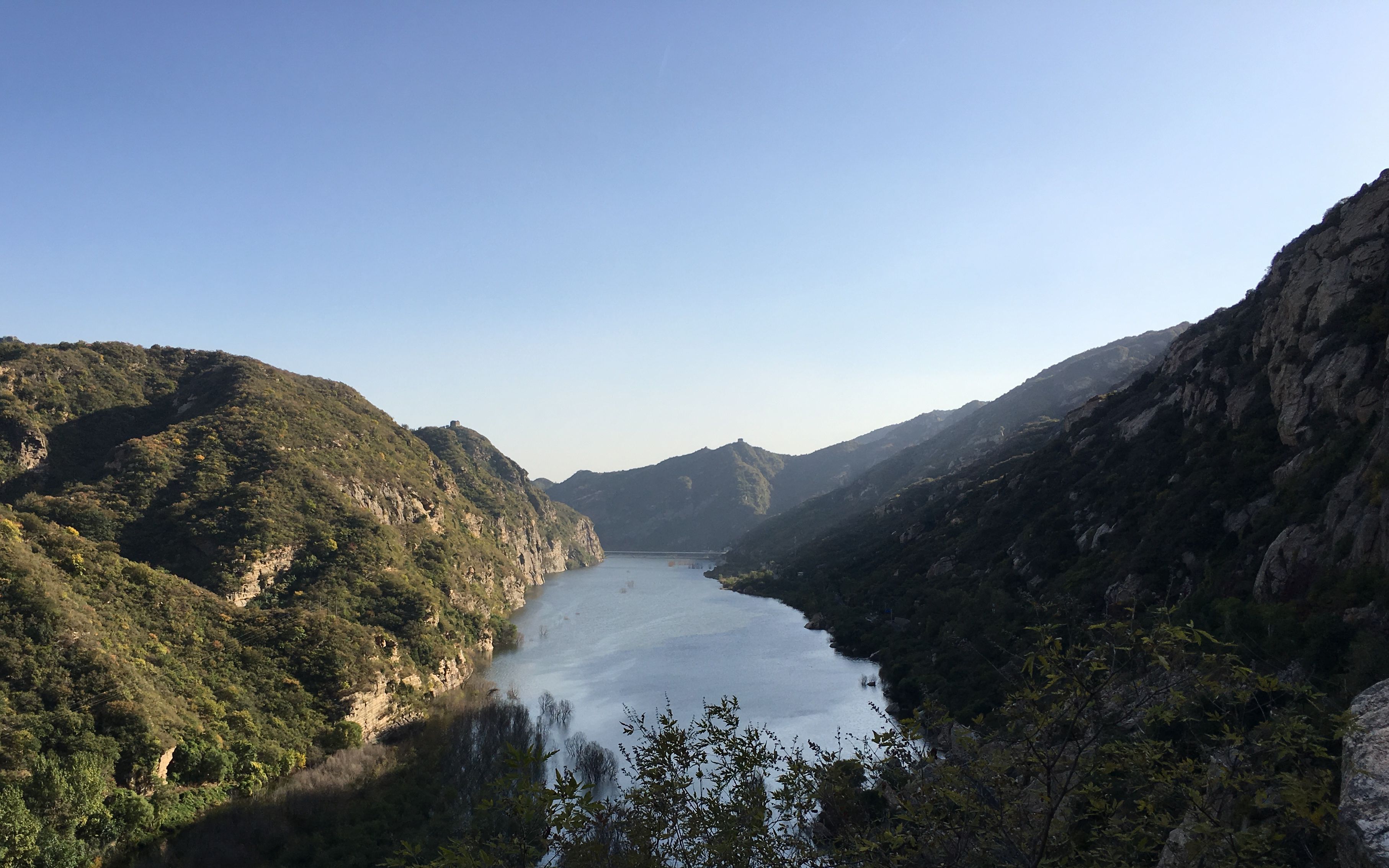 北京密雲白河峽谷