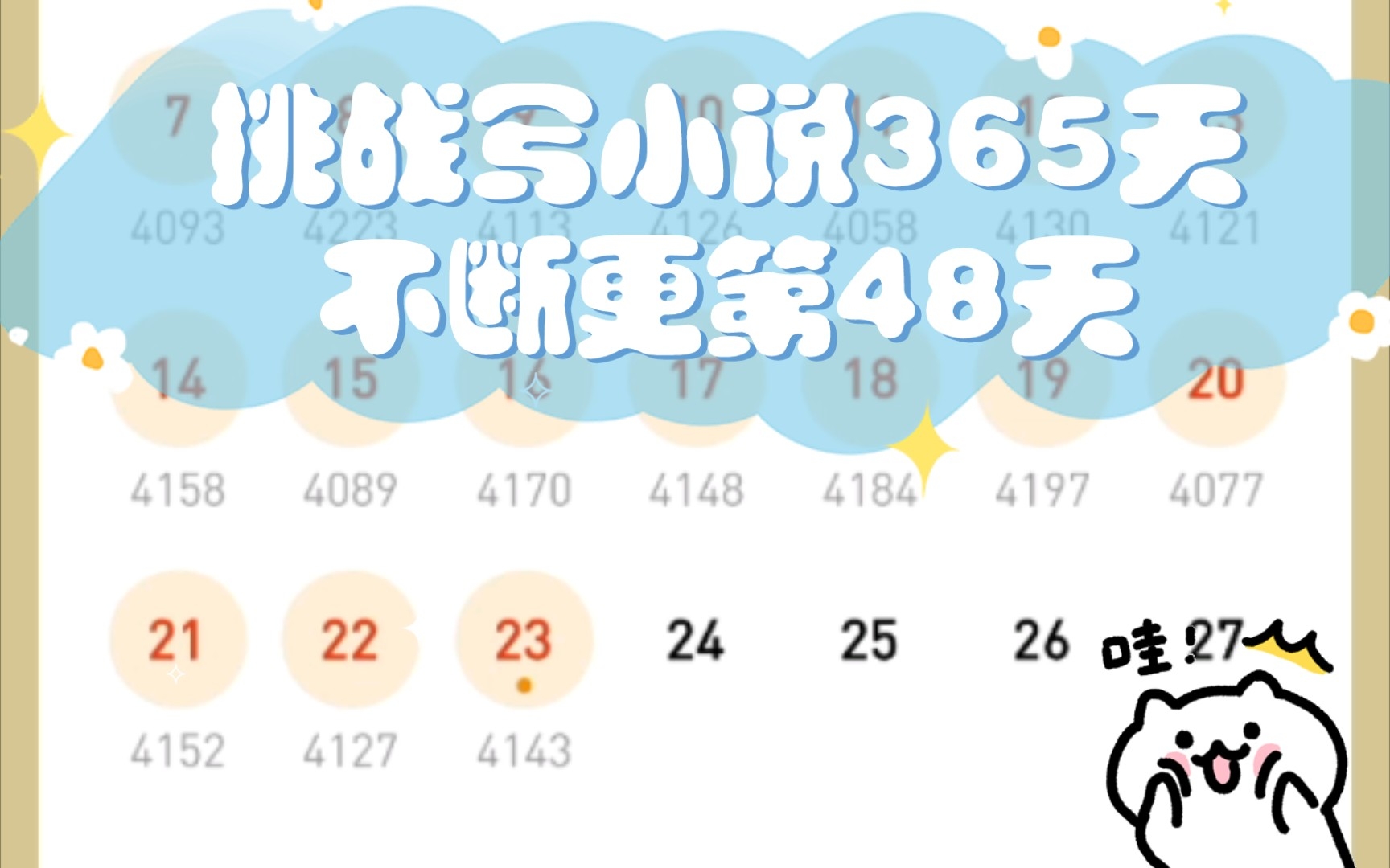 【挑战写小说365天不断更第48天】今天聊聊新书哔哩哔哩bilibili