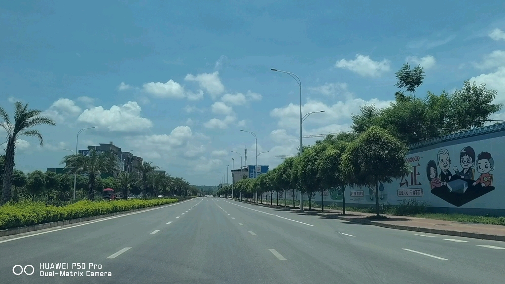 龙州县独山路s319省道前方展望pov